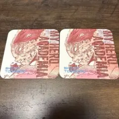 ヒロアカ展 ヒロアカ原画展 アートコースター 轟焦凍　2枚