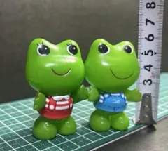 コロちゃん ケロちゃん ソフビ人形 2体セット匿名配送　カエル