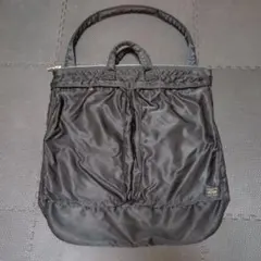 【希少】PORTER ポーター タンカー ヘルメットバッグ 2WAY 黒