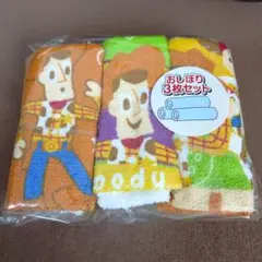 新品 トイ・ストーリー おしぼりタオル3枚セット スケーター