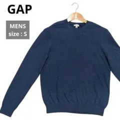 Gap ギャップ コットンカシミヤ クルーネックセーター S ネイビー メンズ