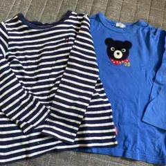 ダブルビー130サイズ長袖Tシャツ2枚セット
