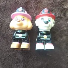 パウパトロールスカイとマーシャル フィギュアセット