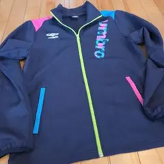 umbro フルジップジャケット ネイビー　レディースL