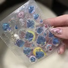 ボンボンドロップシール しずくちゃん うるおいちゃん