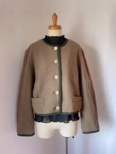 used レトロ ニット ジャケット 古着 ヴィンテージ vintage