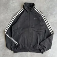 アディダス トラックジャケット ベッケンバウアー 古着 黒 2XL 16110