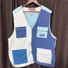 GUESS J.Balvin 2020 カラーブロックベスト Lサイズ