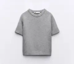 ZARA クルーネックニットセーター S