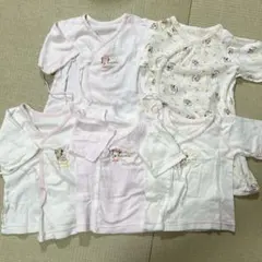 新生児 ベビー肌着 短肌着 コンビ肌着 50-60cm ミニー ディズニー