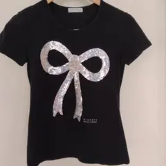BARNEYS NEW YORK スパンコールリボン Tシャツのサムネイル