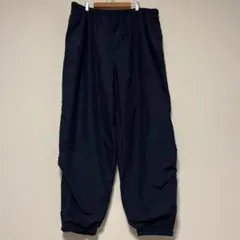 XXL ナイロンパンツ ワイド ネイビー R&Y SPORT 90s Y2K