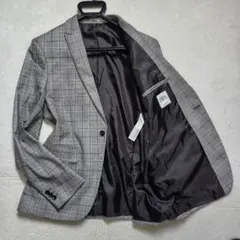 未使用に近い　現行　2XL　ZARA　テーラードジャケット グレンチェック