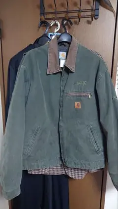 Carhartt デトロイトジャケット モスグリーン J97 MOS 2XLのサムネイル