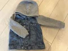 H&M フード付きデニムジャケット US 2T / EUR 92