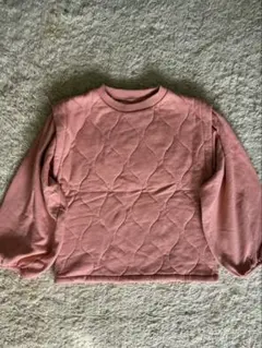 REPOSE サーモンピンクトレーナー 10Y