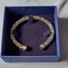 Swarovski シルバー クリスタル バングル