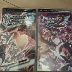 PSP ファンタシースターポータブル 1・2 セット
