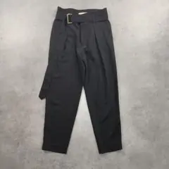 CULLNI クルニ ベルテッドパンツ ブラック 1のサムネイル