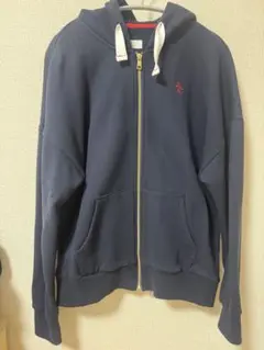 Munsingwear ネイビー フルジップパーカー L