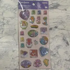 ケアベア ポップデコパーティー ラメきらクリスタルシール