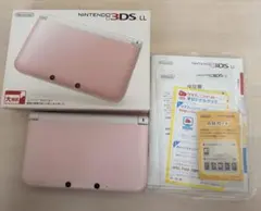ニンテンドー3DS LL ピンク 本体　箱、説明書付き