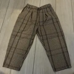 samansa mos2 lagom チェックパンツ