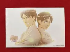 進撃の巨人　WIT STUDIO 非売品　ポストカード　ジャン＆エレン