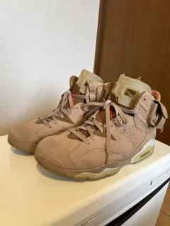 TravisScott×NikeAirJordan6 British Khaki