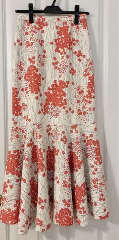 美品☆リリーブラウン限定フラワーマーメイドスカート　LILY BROWN