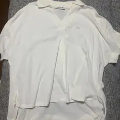 LACOSTE ポロシャツ ホワイト 36