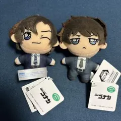 名探偵コナンぬいぐるみマスコット 2個セット　松田陣平 萩原研二