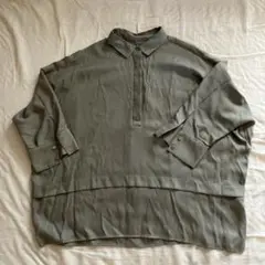 elament of SIMPLE LIFE シャツ カーキ M