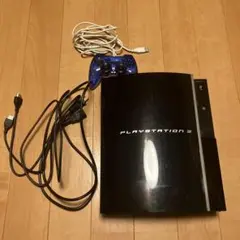プレイステーション3 本体 周辺機器　CECHL00黒 80GB 動作確認済み