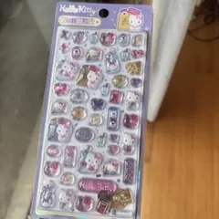 m*様 キティちゃん　ぷくぷくシール　サンリオ　海外限定　正規品　立体　3D シ