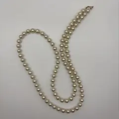 ●コットンパール［キスカ］のネックレス●