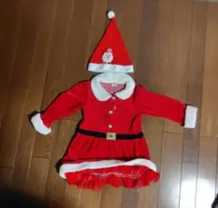 赤いサンタコスチューム（帽子付き）