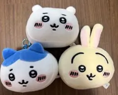 ちいかわ　フェイスマスコット　ちいかわ　ハチワレ　うさぎ
