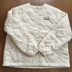 OUTDOOR PRODUCTS キルティングジャケット ホワイト LL