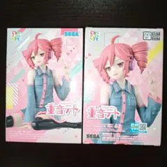 [2個セット] 重音テト ちょこのせ プレミアムフィギュア 未開封