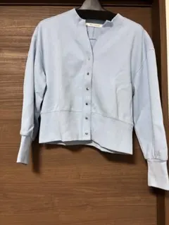 MELROSE 長袖 カーディガン ライトブルーのサムネイル