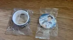 くら寿司ハイキューコラボ 梟谷高校マスキングテープ＆赤葦缶バッジ