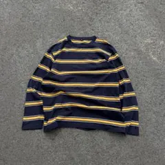00s old uniqlo boarder l/s ボーダー ロンt y2k