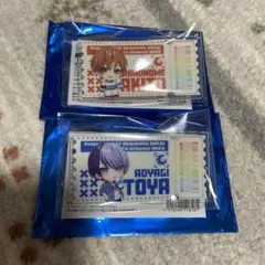 プロセカ　劇場版　ローソンコラボ　アクリルバッジ　彰人、冬弥