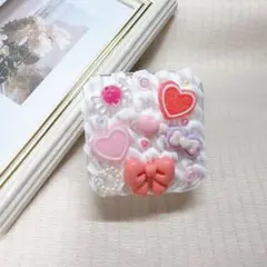 ⸜❤︎⸝‍硬質ケース ホイップデコ 小物ケース ピンク ⸜❤︎⸝‍