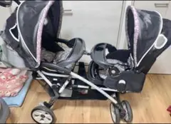 Safety 1st 2way タンデムストローラーベビーカー二人 乗り