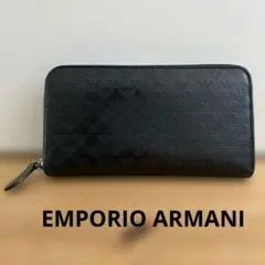 EMPORIO ARMANI エンポリオアルマー二YEME49ブラック 長財のサムネイル