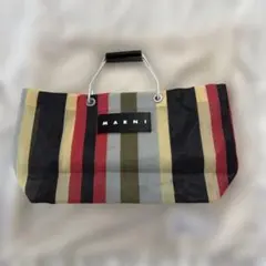 MARNI マルニ ストライプ トートバッグ　マルニマーケットのサムネイル