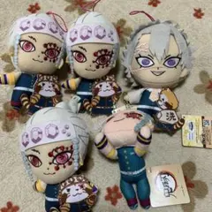 鬼滅の刃　ぬいぐるみ　5点まとめ　ラスカルコラボ 宇髄天元 タグ付き