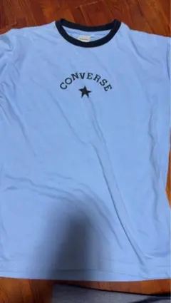 CONVERSE 水色 Tシャツ
